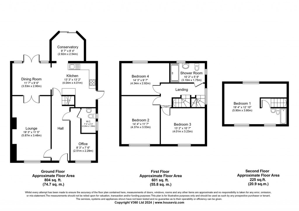 Floorplans For Kenilworth Road, Balsall Common, Coventry