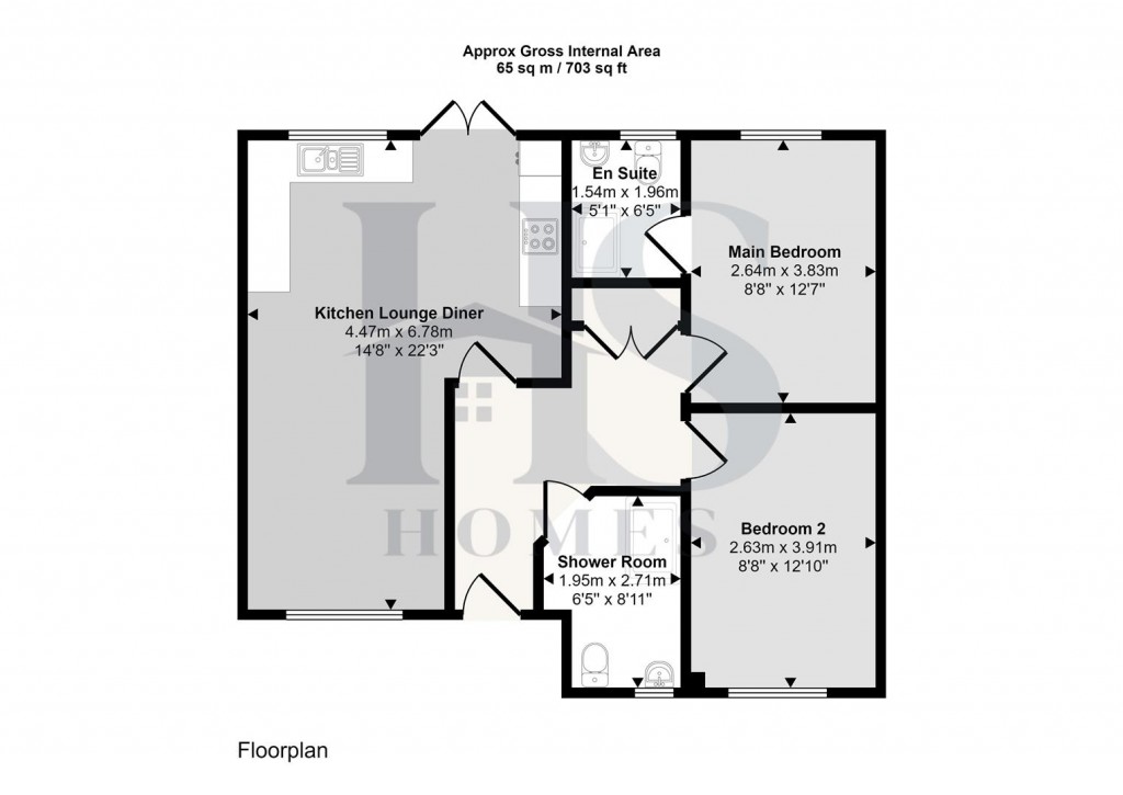 Floorplans For Allscott, Telford