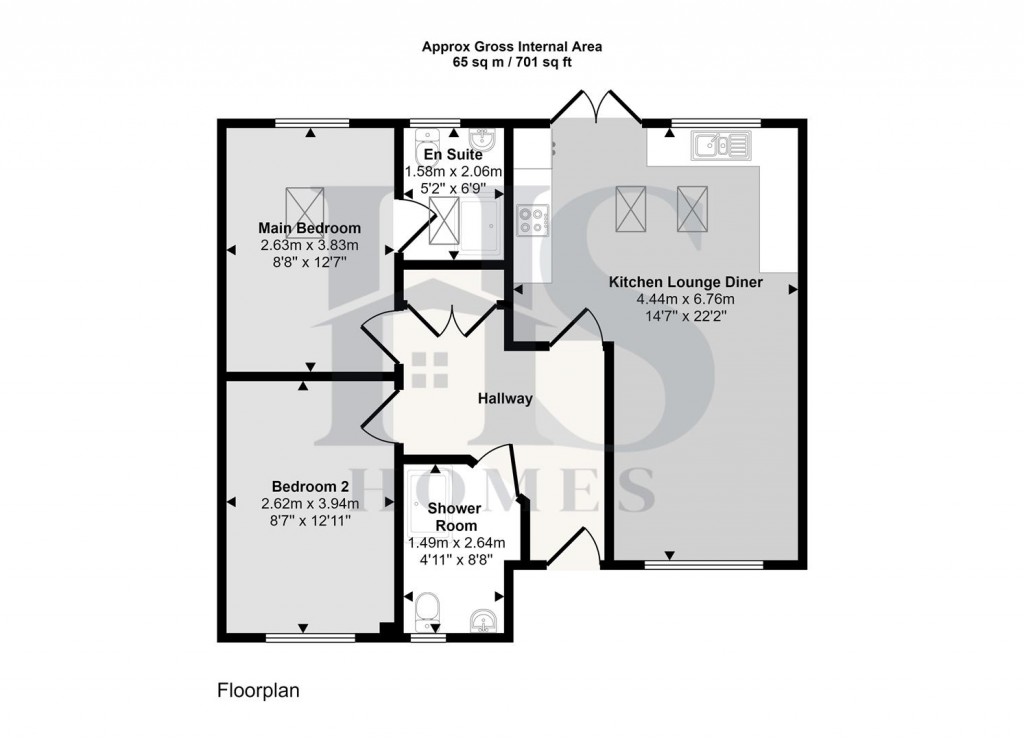 Floorplans For Allscott, Telford