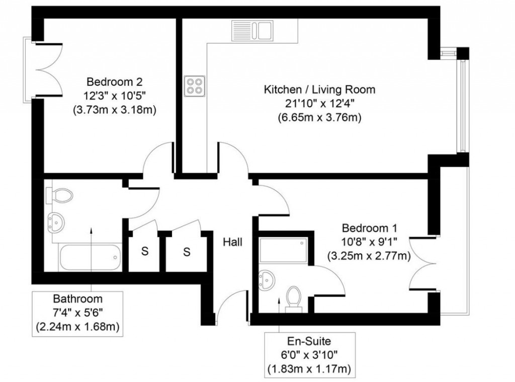 Floorplans For Baldwins Lane, Hall Green