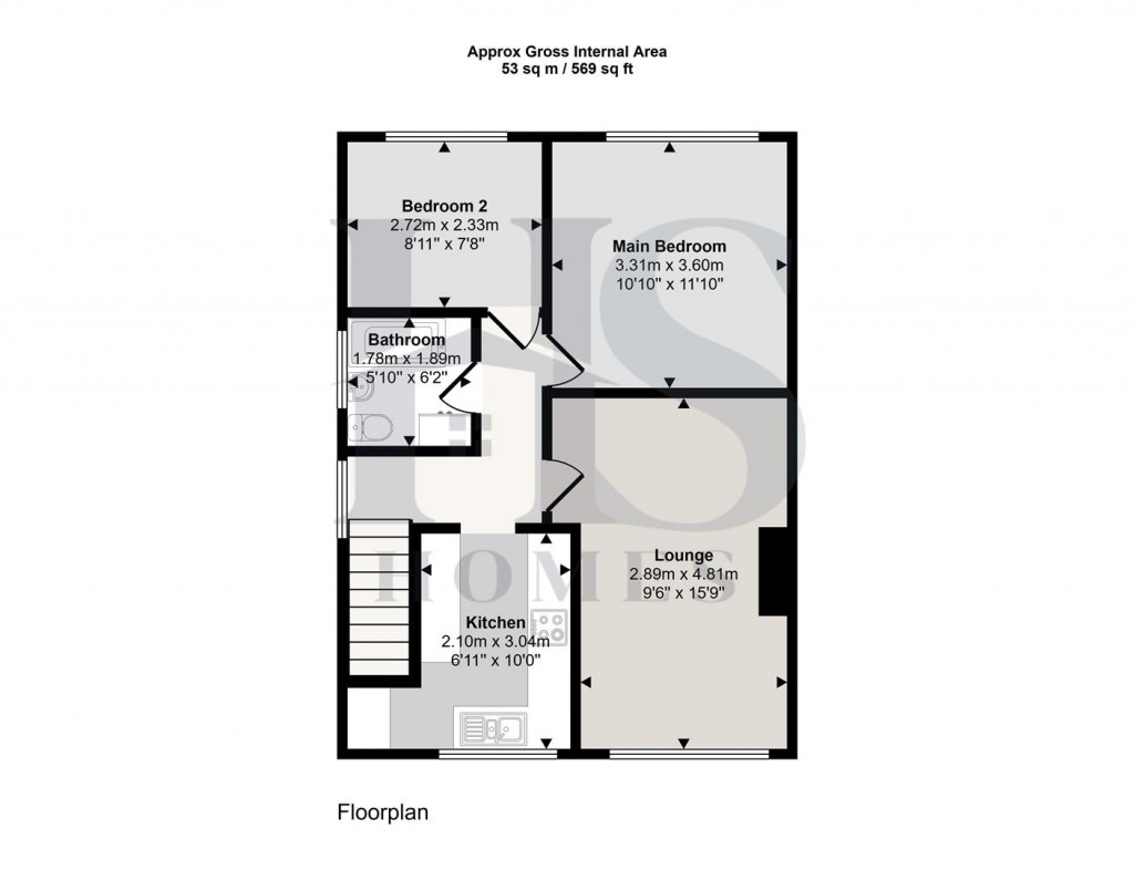 Floorplans For Atherstone Close, Shirley, Solihull