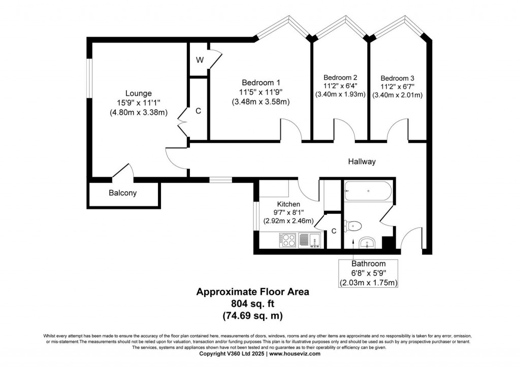 Floorplans For Hob Moor Road, Yardley, Birmingham