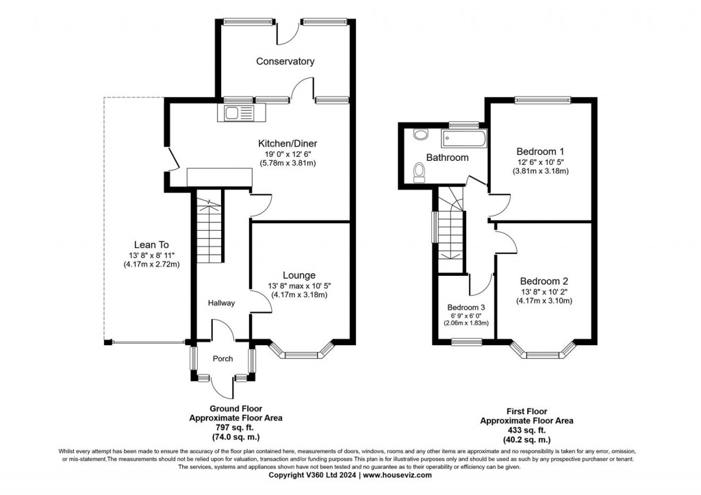 Floorplans For Ulleries Road, Solihull